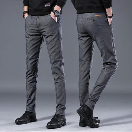 Charcoal Grey trousers for men by AlphaMen clothing