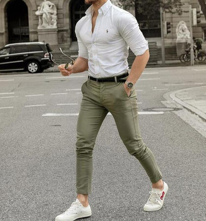 Plive Trousers for men by AlphaMen Clothing